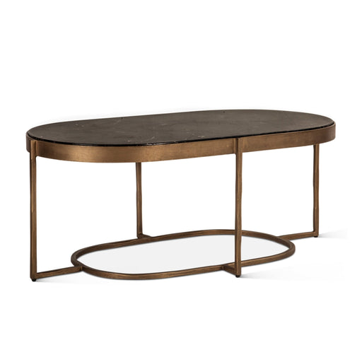 Fresno 43" Industrial Modern Coffee Table - World Interiors