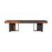 Summit 70" Modern Bench in Capri Sheesham - World Interiors