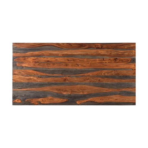 Summit 54" Modern Coffee Table in Capri Sheesham - World Interiors