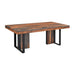 Summit 80" Modern Dining Table in Capri Sheesham - World Interiors