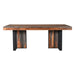 Summit 80" Modern Dining Table in Capri Sheesham - World Interiors