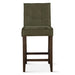 Aven Green Eco-Suede Counter Chair - World Interiors