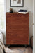 Glenwood 34" Tall Chest in Walnut - World Interiors