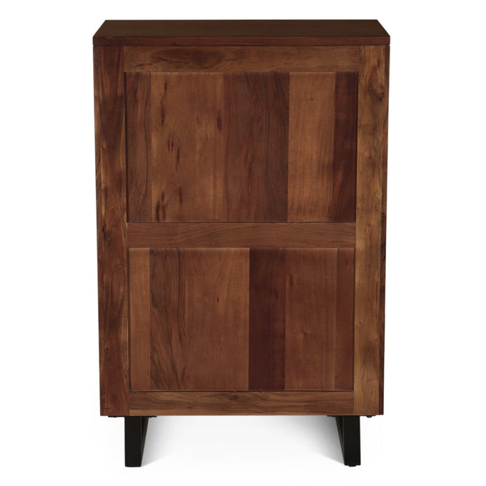 Glenwood 34" Tall Chest in Walnut - World Interiors