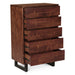 Glenwood 34" Tall Chest in Walnut - World Interiors