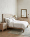 Haveli Mango Wood Geometric Carved Bedroom Collection - World Interiors
