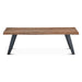 Knoxville 54" Live Edge Acacia Wood Dining Bench - World Interiors