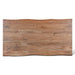 Knoxville 68" Live Edge Acacia Wood Dining Table - World Interiors
