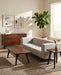 Knoxville Rustic Modern Side Table - World Interiors