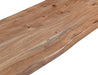 Knoxville x Melbourne 6 - Piece Live Edge Dining Set (68" Table + 4 Chairs + Bench) - World Interiors