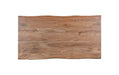 Knoxville x Melbourne 6 - Piece Live Edge Dining Set (68" Table + 4 Chairs + Bench) - World Interiors