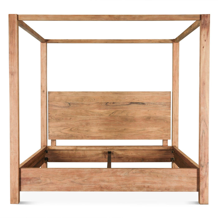 Mesa 4 - Piece Modern Bedroom Set (Queen Bed + 2 Nightstands + Dresser) - World Interiors