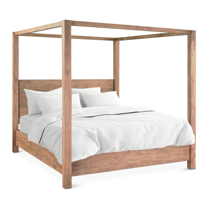 Mesa 4 - Piece Modern Bedroom Set (Queen Bed + 2 Nightstands + Dresser) - World Interiors