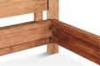 Mesa 4 - Piece Modern Bedroom Set (Queen Bed + 2 Nightstands + Dresser) - World Interiors