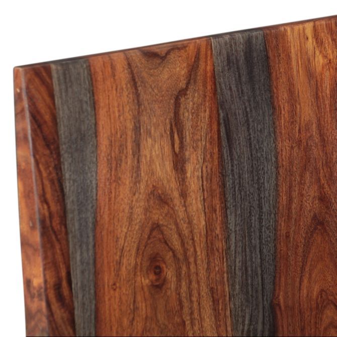 Monterey 17" Wood Dining Chair in Capri Sheesham - World Interiors