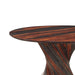 Monterey 48" Round Dining Table with Spiral Base in Capri Sheesham - World Interiors