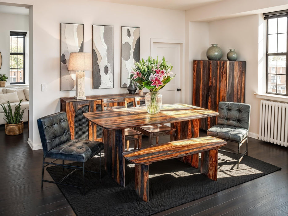 Monterey 68" Dining Table in Capri Sheesham - World Interiors