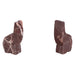 Notion Crimson Elephant Marble Décor Set, Pair of Two - World Interiors