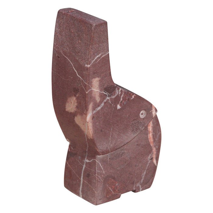 Notion Crimson Elephant Marble Décor Set, Pair of Two - World Interiors