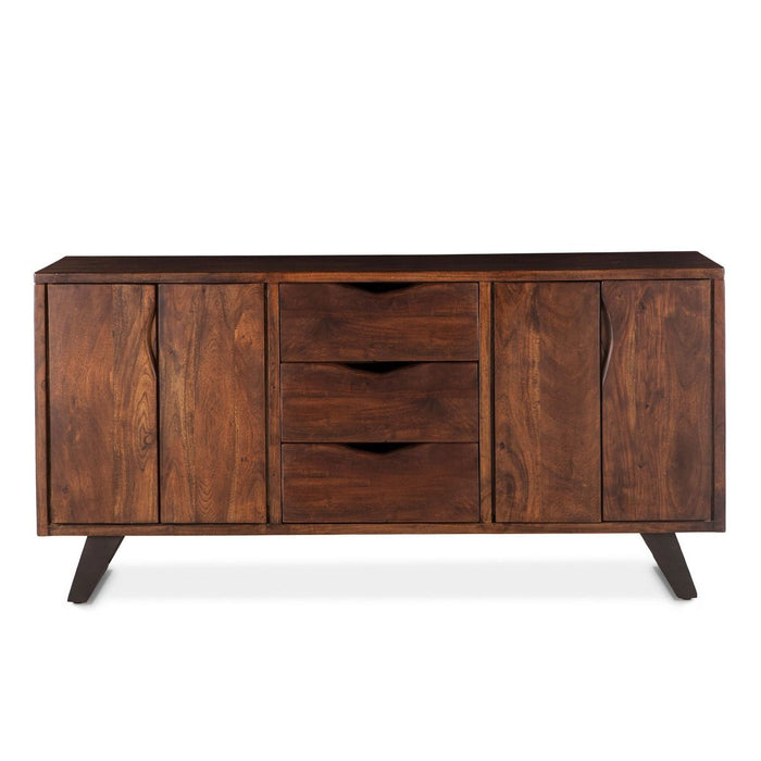 Nottingham 68" Modern Acacia Wood Sideboard - World Interiors