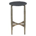 Odessa 16" Black Marble Nesting Side Tables - World Interiors