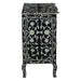 Ozark 42" Two Drawer Chest with Floral Horn Inlay - World Interiors
