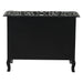 Ozark 42" Two Drawer Chest with Floral Horn Inlay - World Interiors