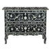 Ozark 42" Two Drawer Chest with Floral Horn Inlay - World Interiors