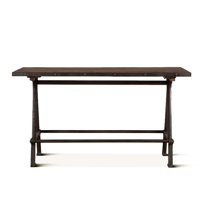 Paxton Gathering Table in Natural Reclaimed Wood - World Interiors