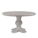 Pengrove 48" Round Dining Table in Heirloom White - World Interiors