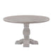 Pengrove 48" Round Dining Table in Heirloom White - World Interiors
