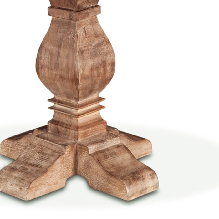 Pengrove 48" Round Gathering Table in Antique Oak - World Interiors
