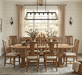 Pengrove 84" Modern Farmhouse Rectangular Dining Table - World Interiors