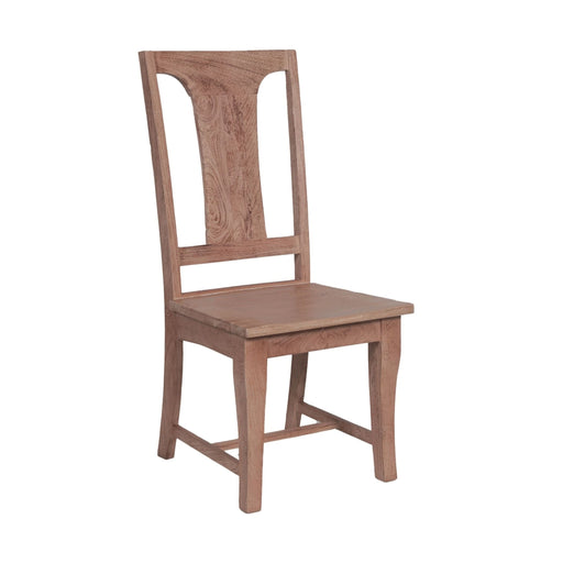 Pengrove Farmhouse Dining Chair in Antique Oak - World Interiors