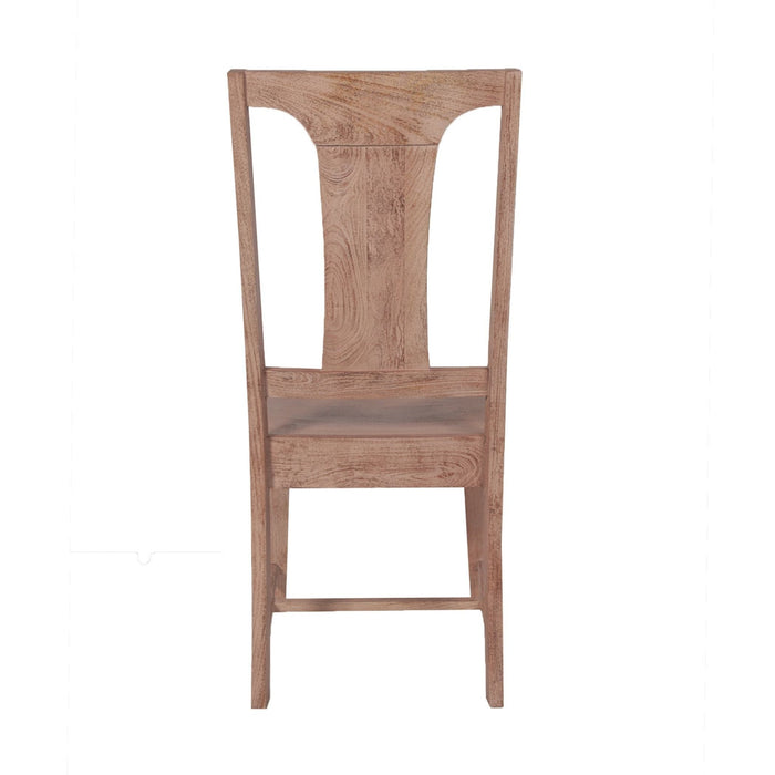 Pengrove Farmhouse Dining Chair in Antique Oak - World Interiors
