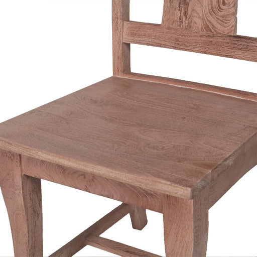 Pengrove Farmhouse Dining Chair in Antique Oak - World Interiors