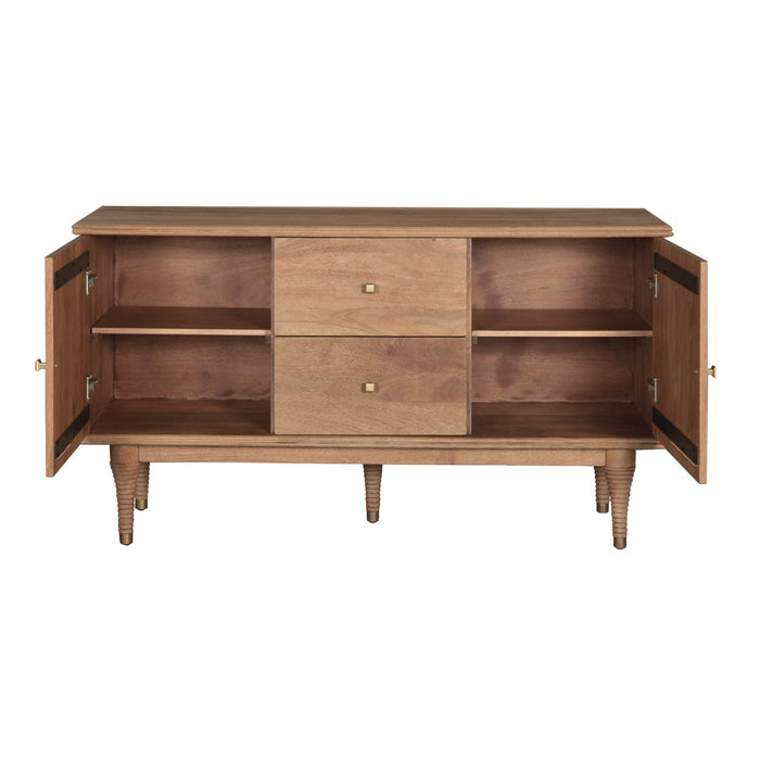 Provence 55" Sideboard in Natural Brown - World Interiors