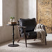 Rochester 10" Modern Green Marble Side Table - World Interiors