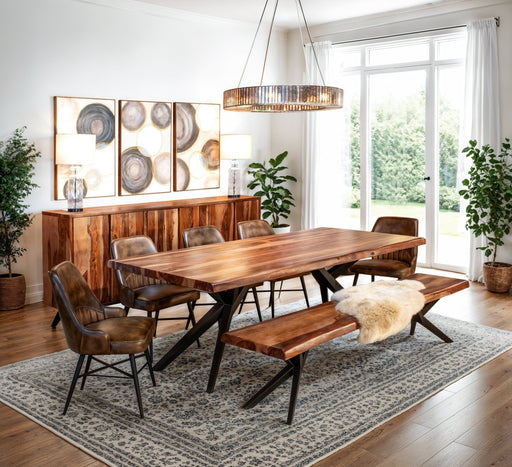 Rosewood 62" Sideboard in Natural Sheesham - World Interiors