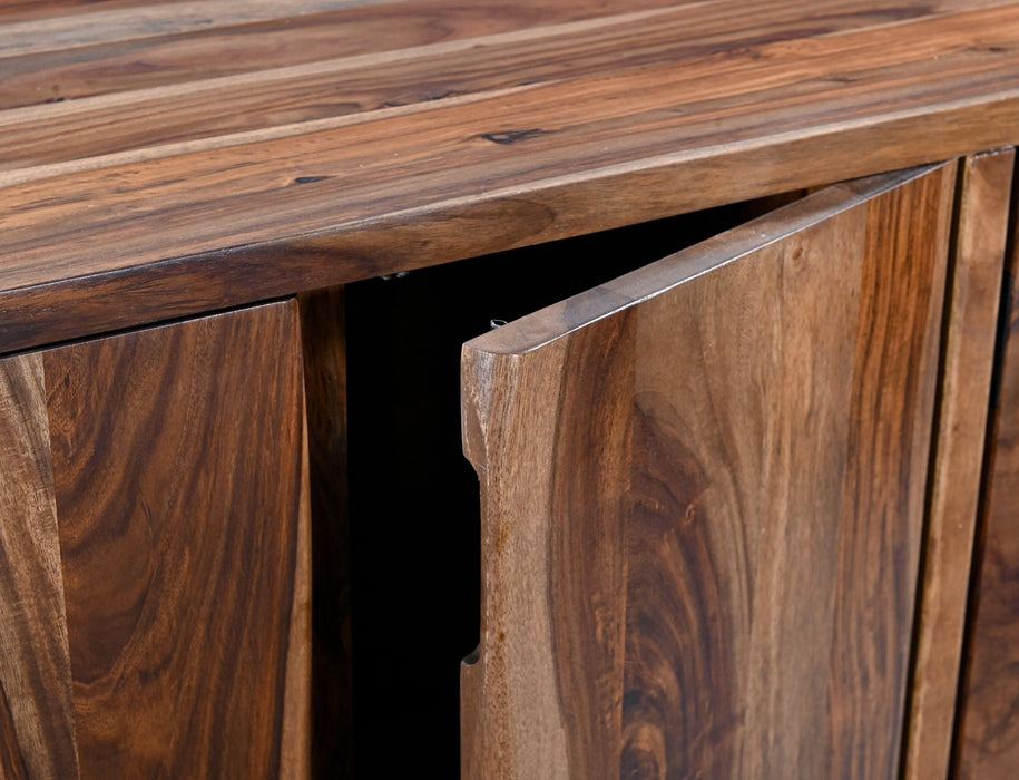 Rosewood 90" Sideboard in Natural Sheesham - World Interiors