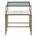 Sonoma 22" Nesting Side Table with Glass and Marble Top - World Interiors