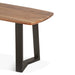Sorrento 68" Bench in Smoked Acacia - World Interiors
