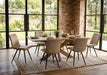 Stockholm 78" Weathered Acacia Wood Dining Table - World Interiors