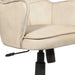 Thorpe Leather Swivel Desk Chair - World Interiors