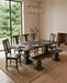 Toulon Vintage Brown Dining Table - World Interiors