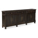 Trento 100" Sideboard in Distressed Black - World Interiors
