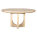 Valencia 42 - 60" Round Extension Dining Table in Gray Birch - World Interiors