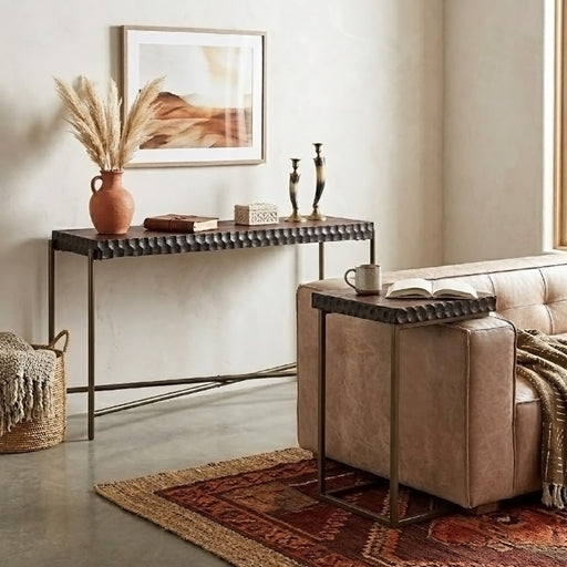 Vallarta 58" Console Table in Two Tone - World Interiors