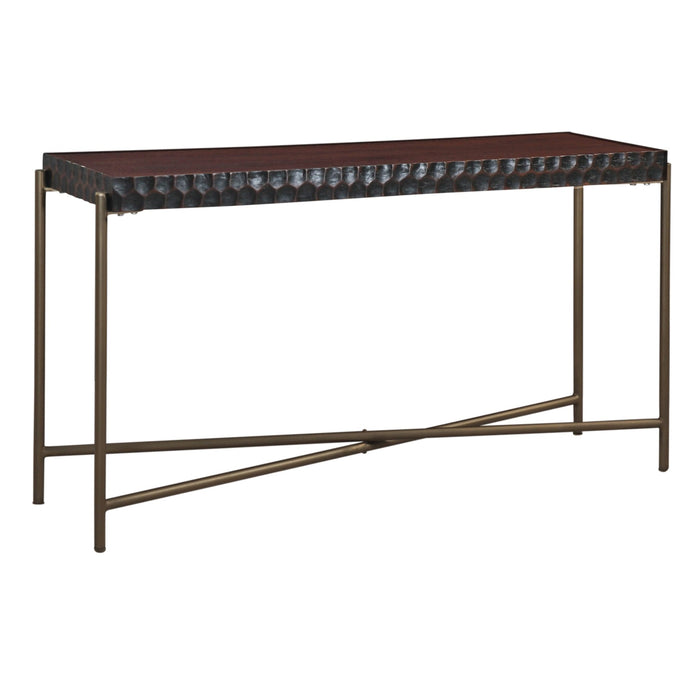 Vallarta 58" Console Table in Two Tone - World Interiors