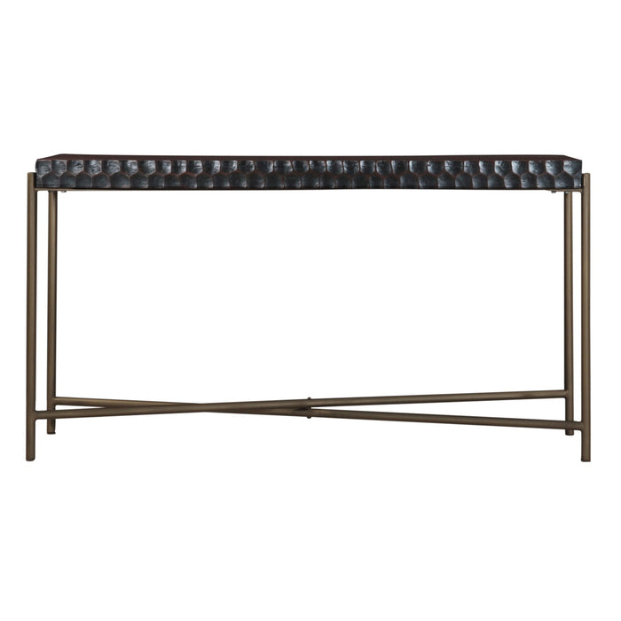 Vallarta 58" Console Table in Two Tone - World Interiors